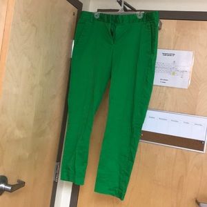 Green slacks